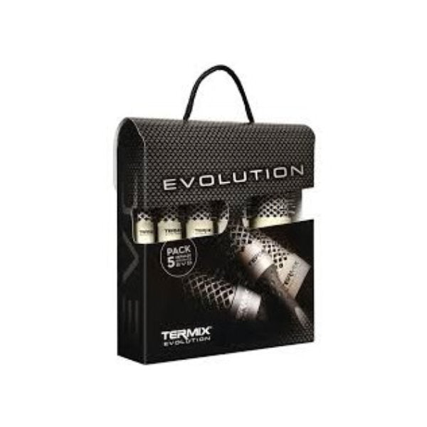 Termix Evolution Brush Set Cream Standard Soft 17-43mm (British brand)