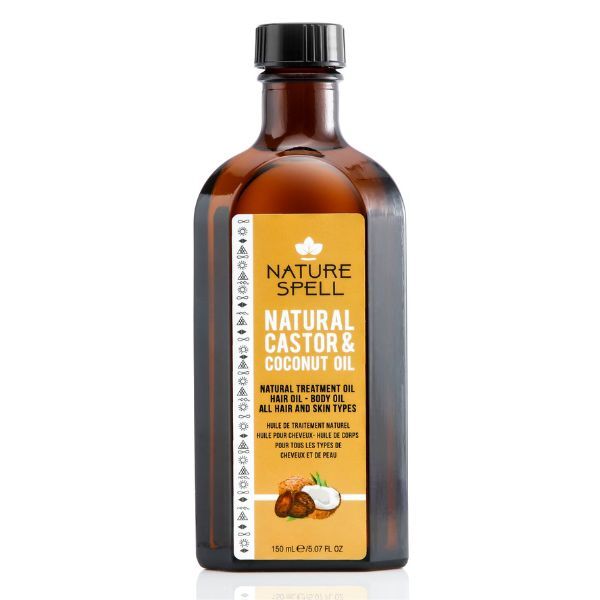 Nature Spell Coconut & Castor Oil for hair and skin 150ml, UK version