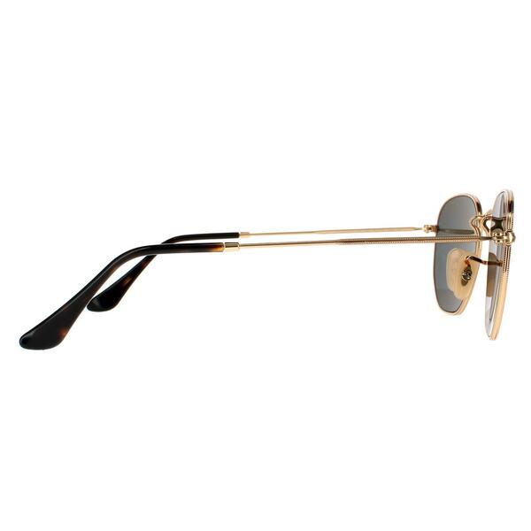 Ray-Ban Hexagonal RB3548N gold polarised sunglasses - British product