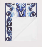 Dolce&Gabbana Casa Majolica print cotton pillowcases set of two 50x80cm - British product
