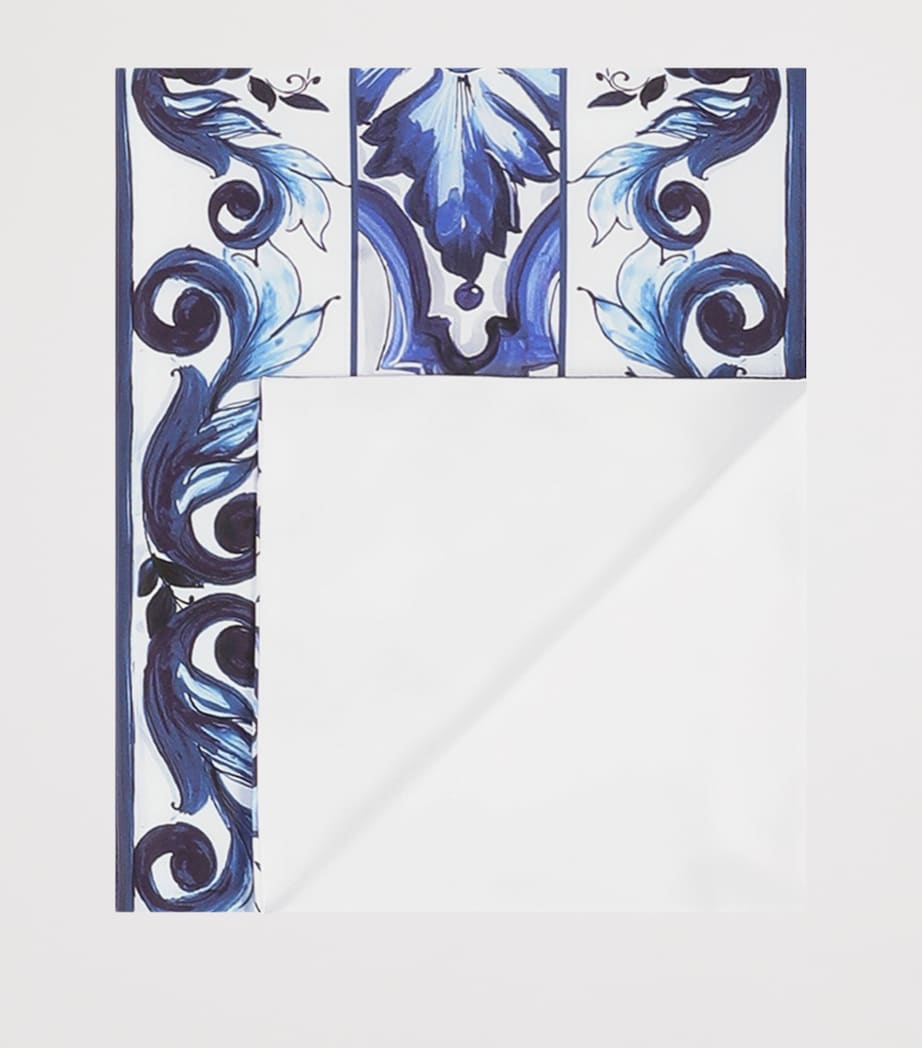 Dolce&Gabbana Casa Majolica print cotton pillowcases set of two 50x80cm - British product