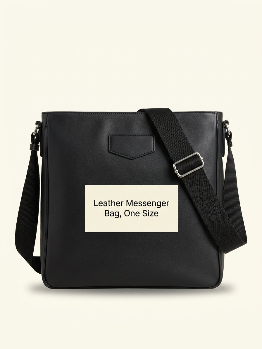 Prada black leather shoulder bag with adjustable strap, UK version