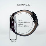 Lifemax talking atomic watch with leather strap (British brand)