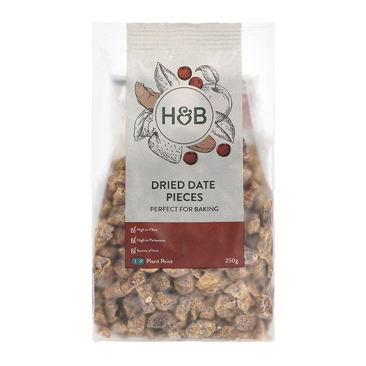 Holland & Barrett Chopped Dried Dates 250g Dried Fruit Holland&Barrett   