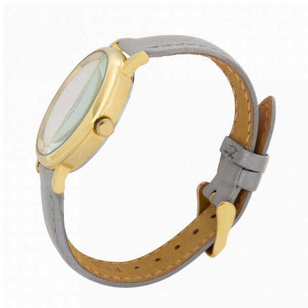 Toff London White Ladies ginger tabby cat watch (British brand)
