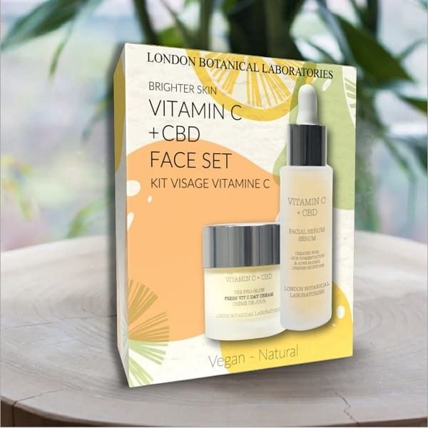 LBL Brighter skin CBD + Vitamin C Face Set GOODS Superdrug   