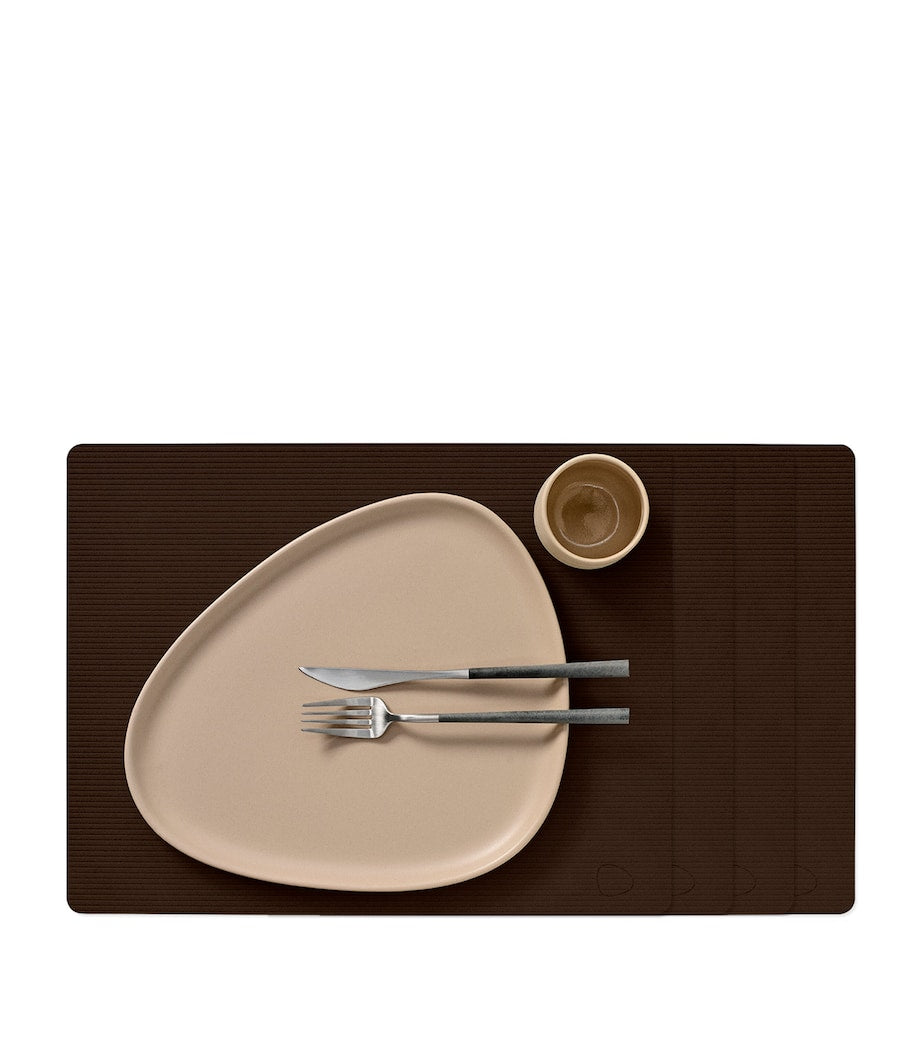 LIND DNA large square corduroy placemat set of 4, UK version