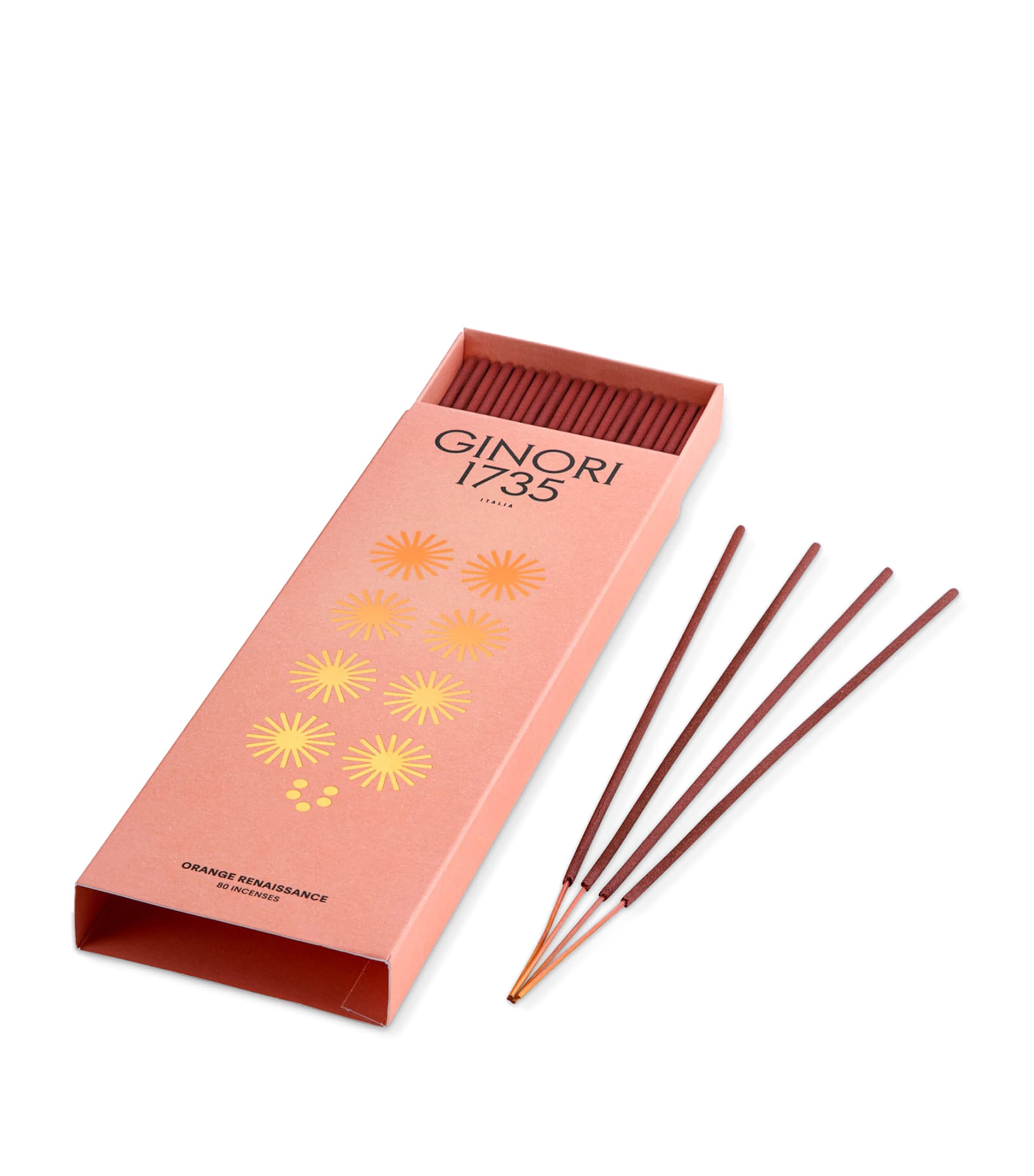 GINORI 1735 Orange Renaissance incense (80 sticks), UK version