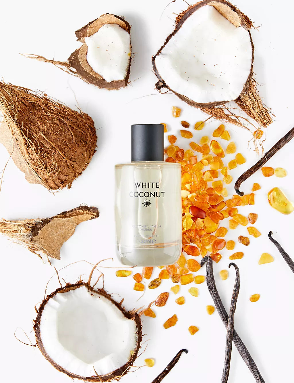 White Coconut Eau de Toilette 100ml Perfumes, Aftershaves & Gift Sets M&S   