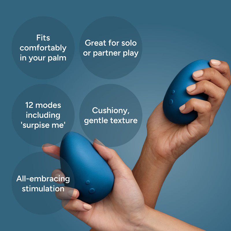 Smile Makers Ballerina vulva vibrator compact silicone (British brand)