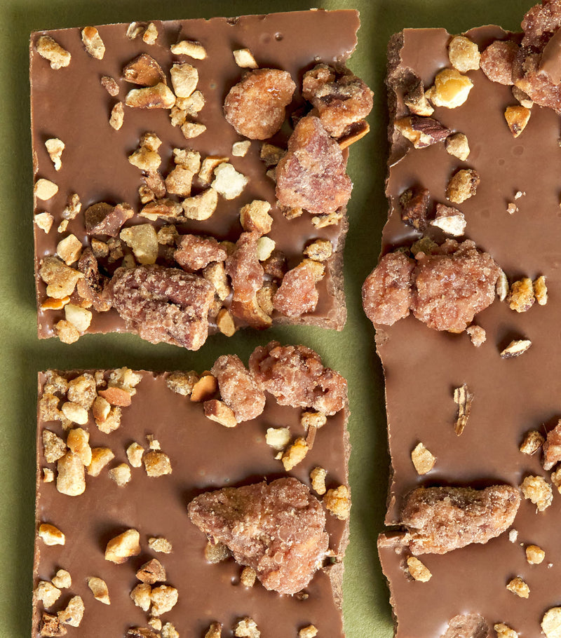 Harrods Triple Nut Topped Bar 90g, UK version