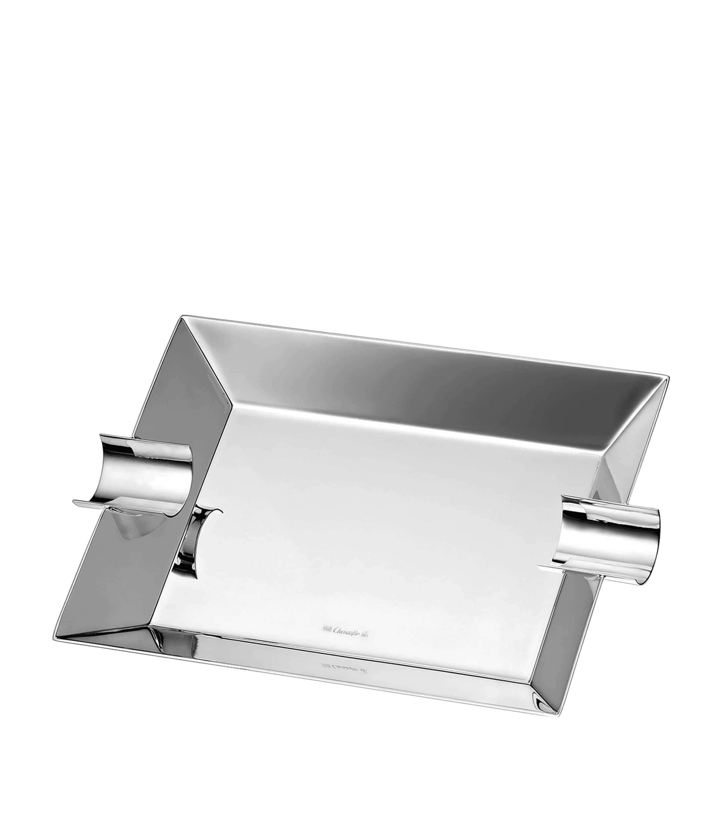Christofle Large Silver-Plated Uni Ashtray - British product