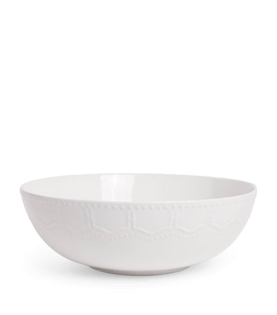Harrods Harrods Stoneware Brompton Serving Bowl 28.5cm- Buy online at McGrocer
