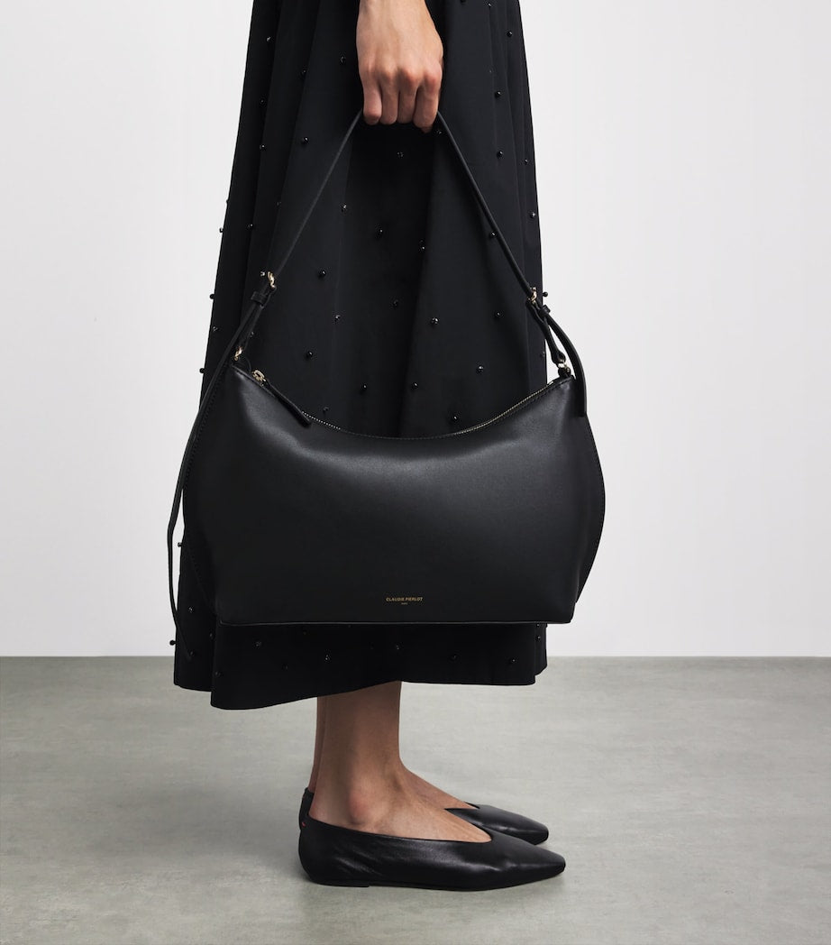 Claudie Pierlot leather shoulder bag, imported from the UK