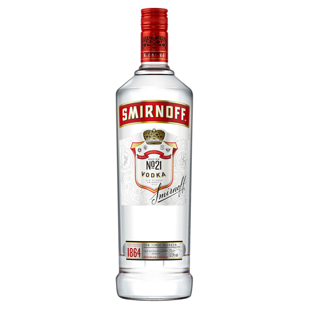 Smirnoff Red Label Vodka 1L