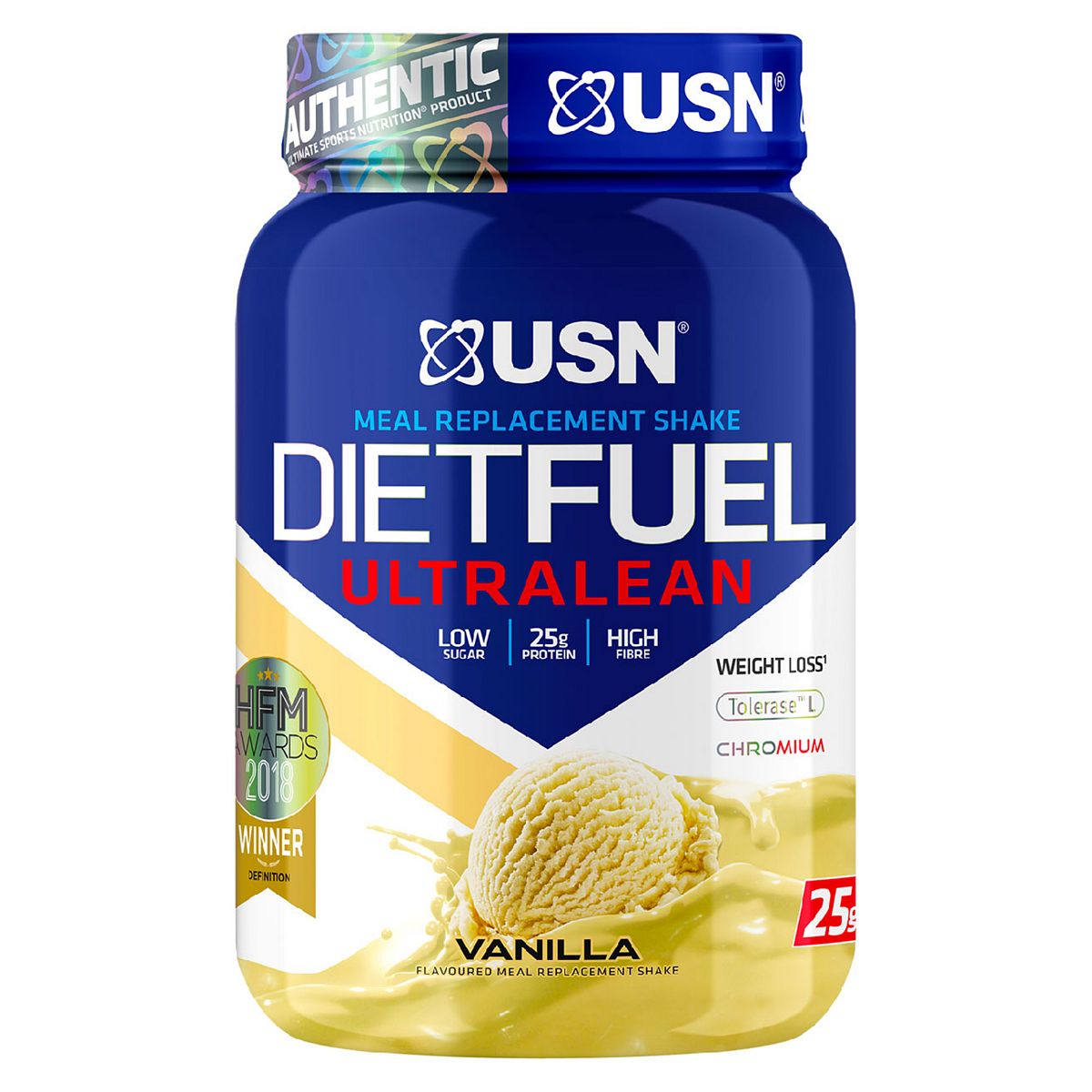 USN Diet Fuel Protein Powder Vanilla - 1kg GOODS Boots   