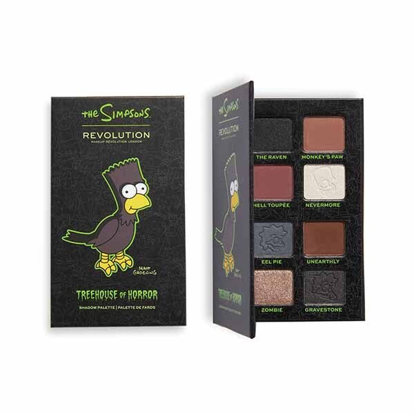 Revolution The Simpsons Mini Shadow Palette  Raven Bart GOODS Superdrug   