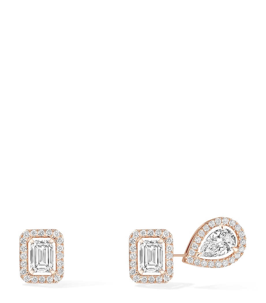 Messika My Twin rose gold diamond earrings 0.81ct, UK version