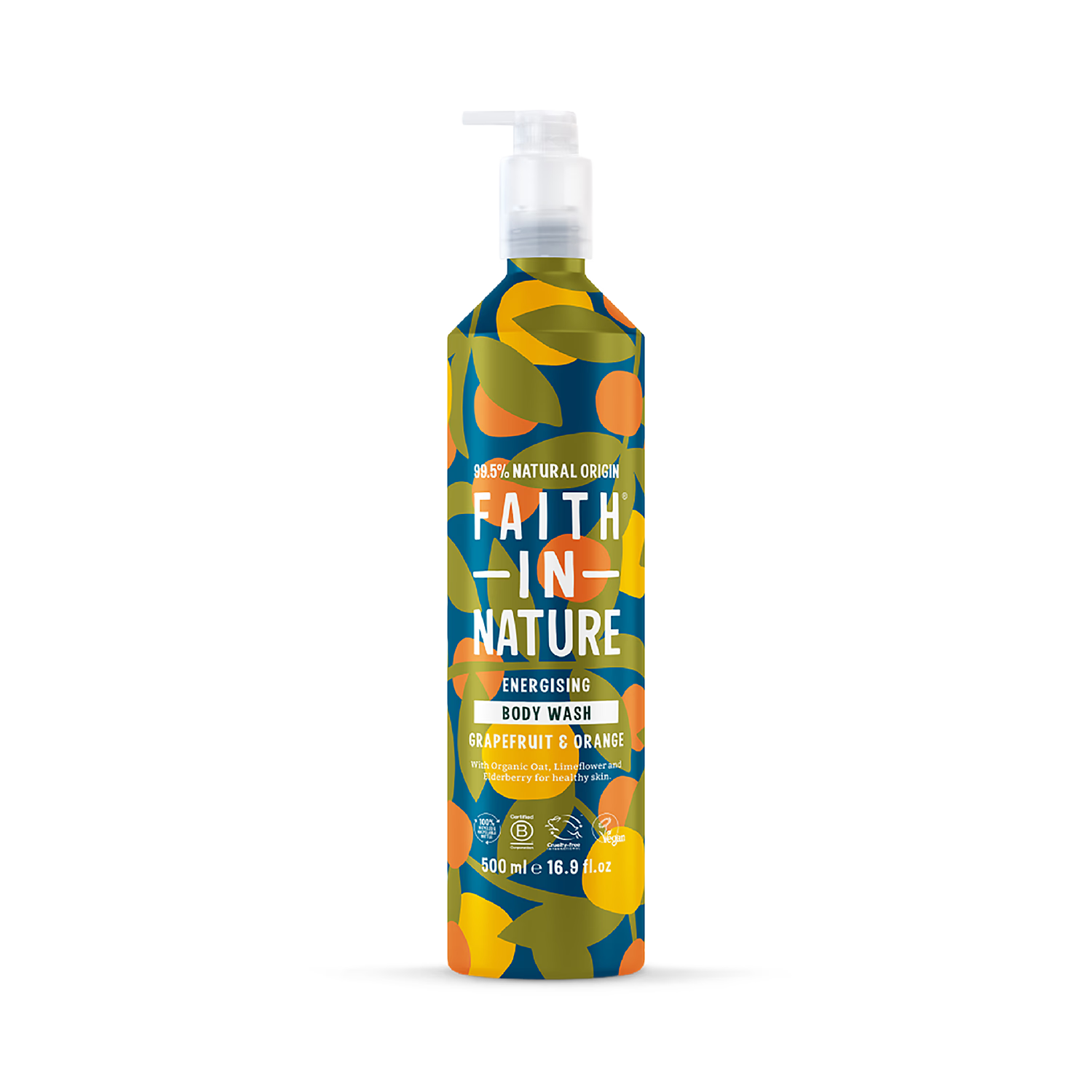 Faith In Nature Body Wash Grapefruit & Orange 5L