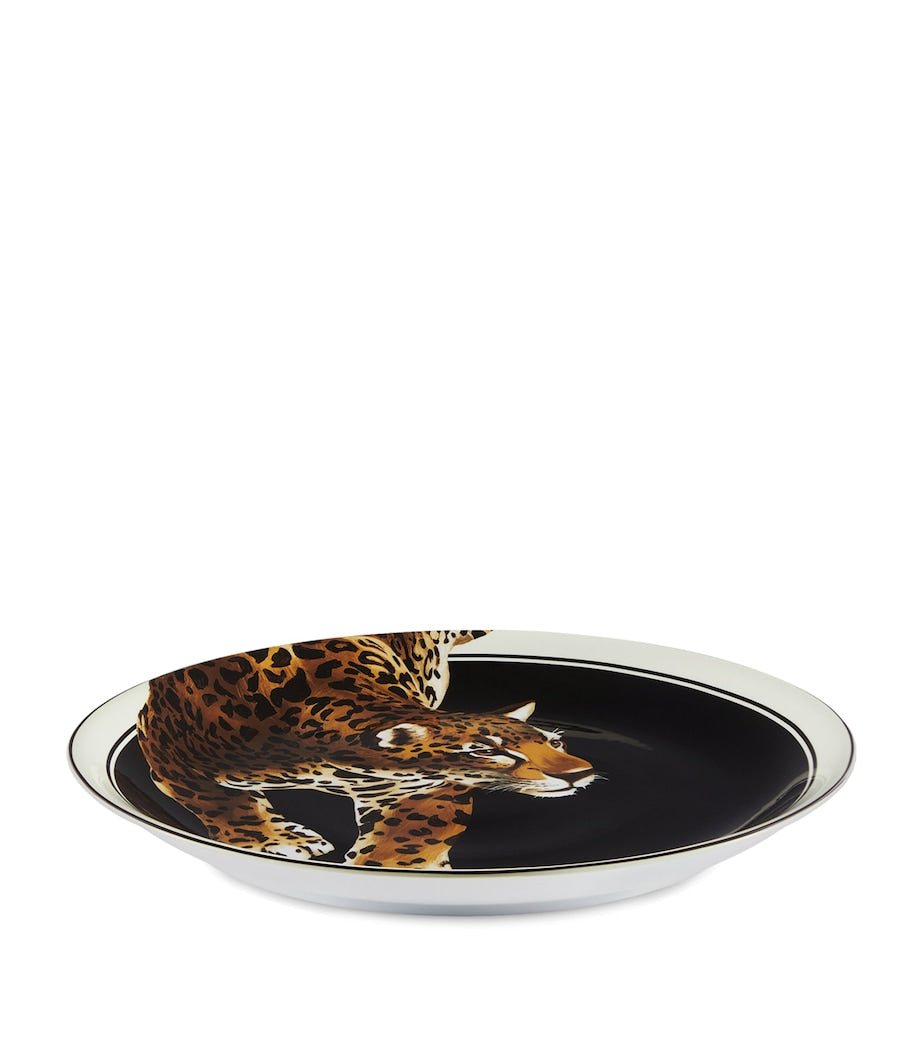 Dolce&Gabbana Casa leopard serving plate 40.5cm - British product