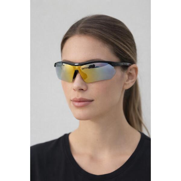 SVNX Sports Racer Sunglasses muted multi with case, imported from the UK