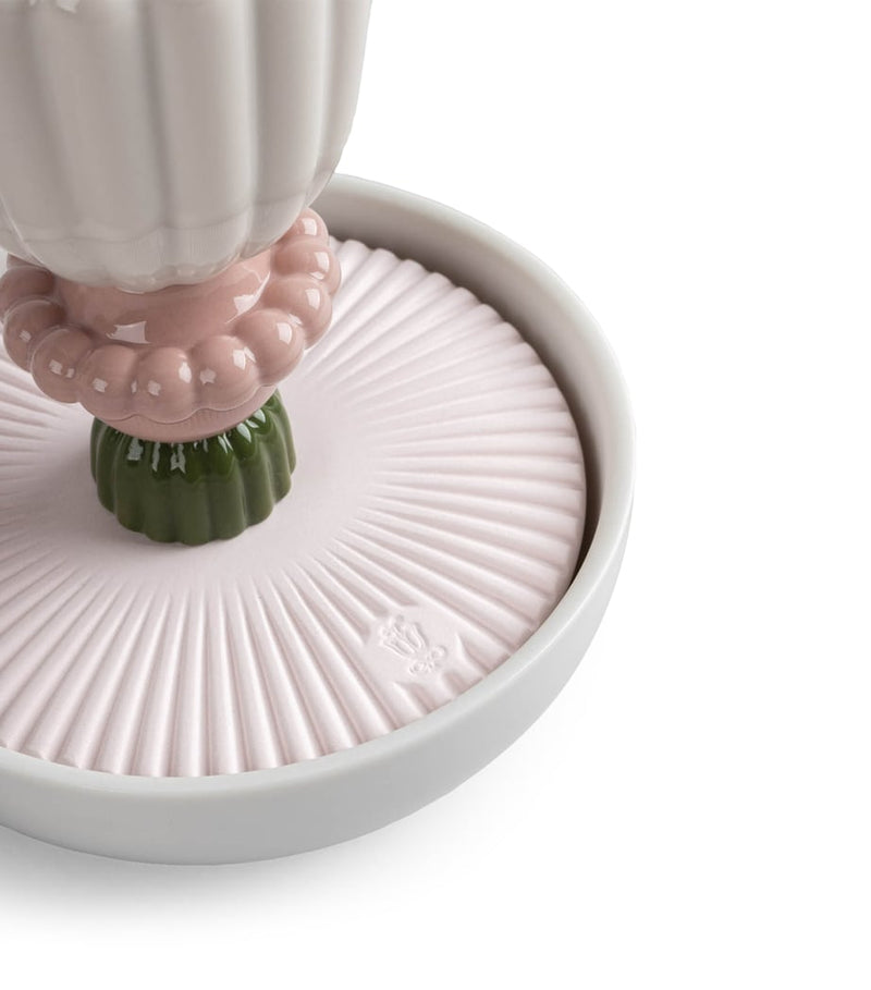 Lladró porcelain reed diffuser with Gardens of Valencia scent, UK version
