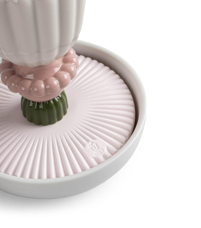 Lladró porcelain reed diffuser with Gardens of Valencia scent, UK version