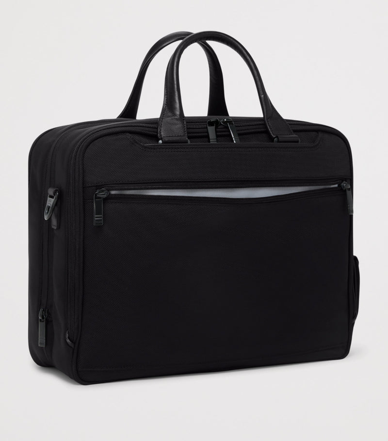 Tumi Alpha 4 expandable briefcase for 15-inch laptop, imported from the UK