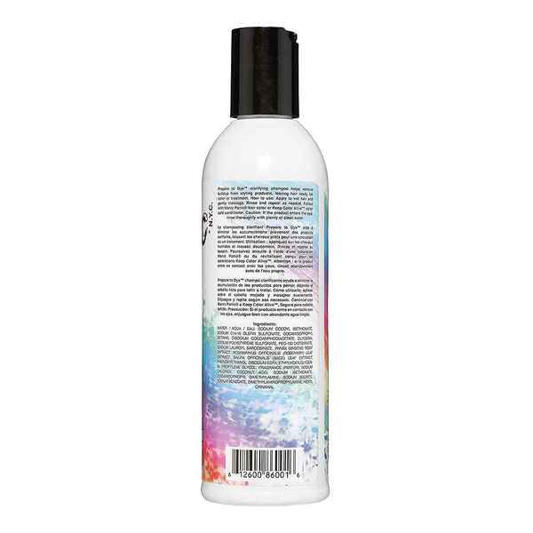 Manic Panic Prepare To Dye Clarifying Shampoo bottle, imported from the UK