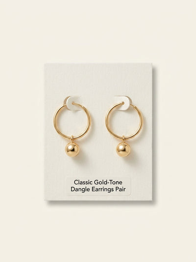 selfridges Vivienne Westwood Emily Brass Earrings- Buy online at McGrocer