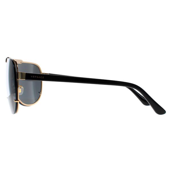 Versace 2140 Gold men sunglasses grey lenses (British brand)