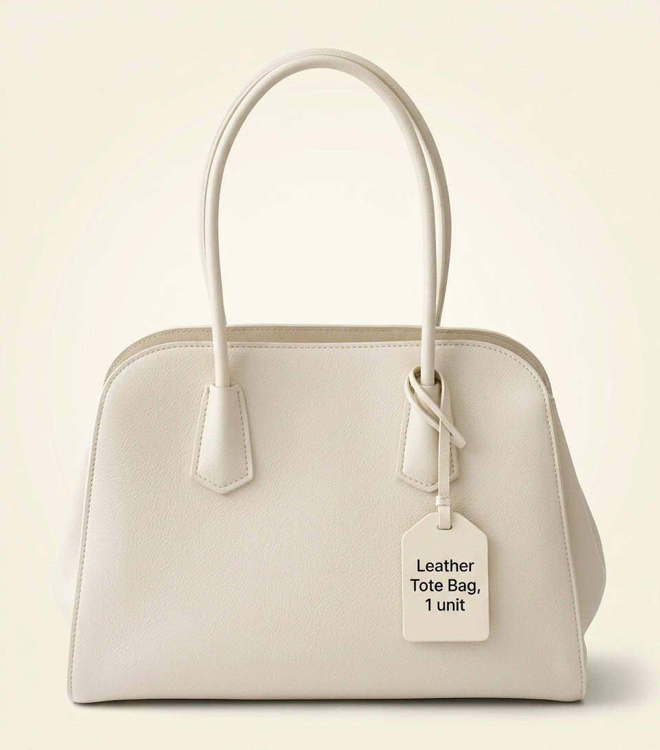 Prada medium leather top-handle bag - British product