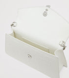 McQueen mini croc-embossed skull shoulder bag - British product