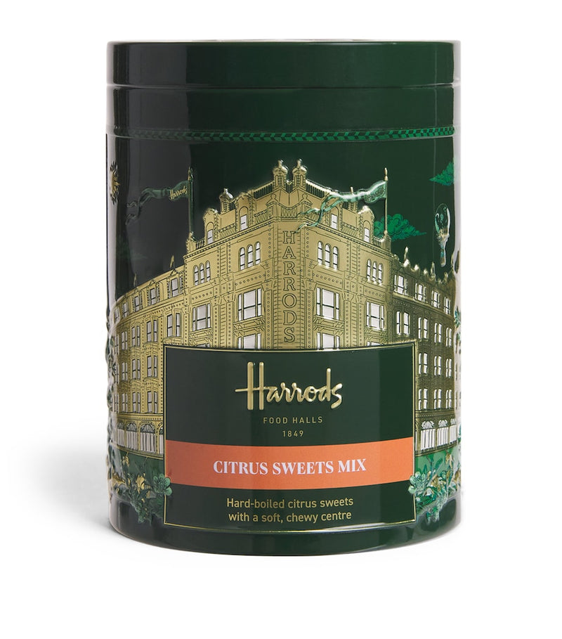 Harrods citrus sweet mix hard-boiled sweets 200g, UK version
