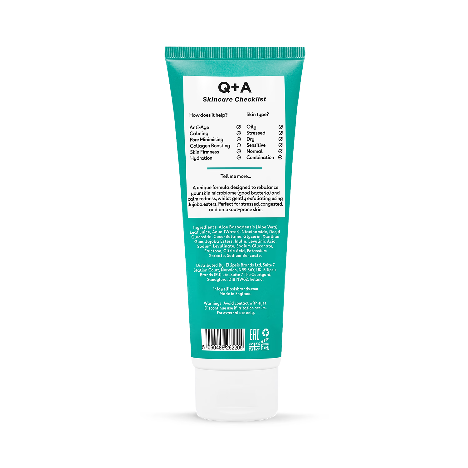 Niacinamide Gentle Exfoliating Face Cleanser 125ml
