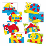 Quercetti Fantacolor Baby Starter Set mosaic toy - British product