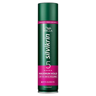 Superdrug Wella Silvikrin Maximum Hold Hairspray, 400 ml- Buy online at McGrocer