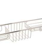 Zodiac extendable bath rack with compartments and hooks (British brand)