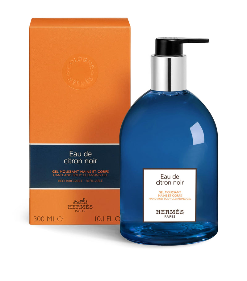 Hermès Eau de Citron Noir 300ml cleansing gel (British brand)