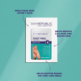 Skin Republic Foot Peel Mask with Foot Socks 40g GOODS Superdrug   