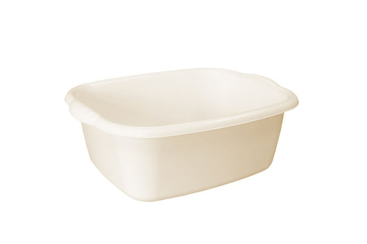 George Home Plastic Washing Up Bowl Cream Accessories & Cleaning ASDA   
