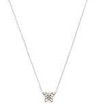 Suzanne Kalan princess mini butterfly white gold diamond necklace - British product