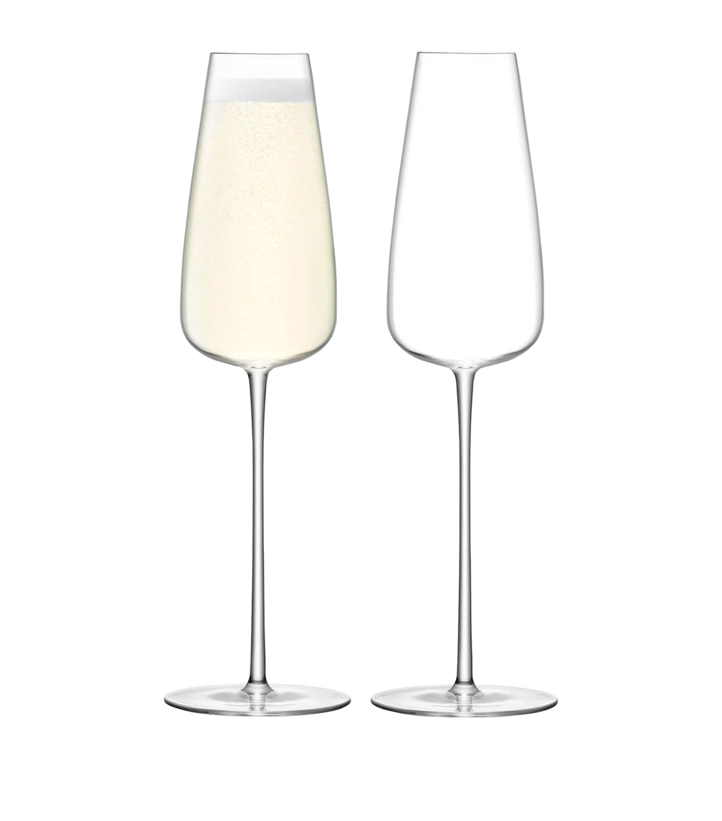 LSA International Wine Culture champagne flutes 330ml, UK version