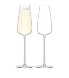LSA International Wine Culture champagne flutes 330ml, UK version