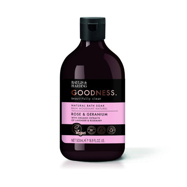 Baylis & Harding Goodness Rose & Geranium Bath Soak