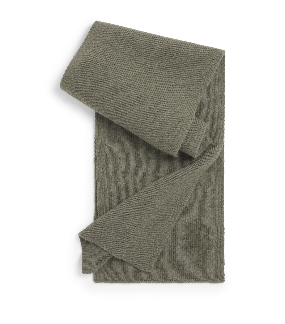 Le Bonnet lambswool angora classic scarf 22x180cm (British brand)