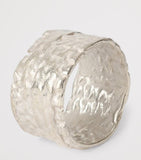 Our Legacy sterling silver knit ring (British brand)