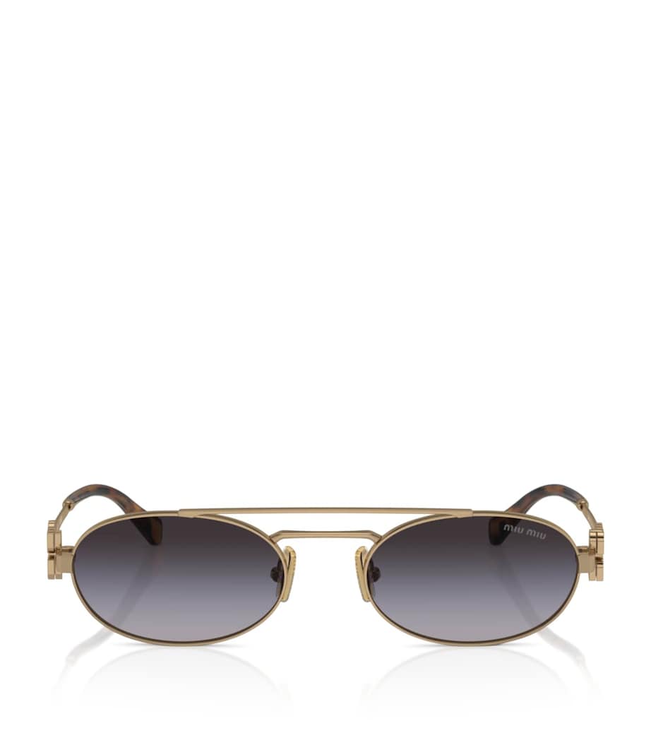 Miu Miu injected oval sunglasses design, UK version