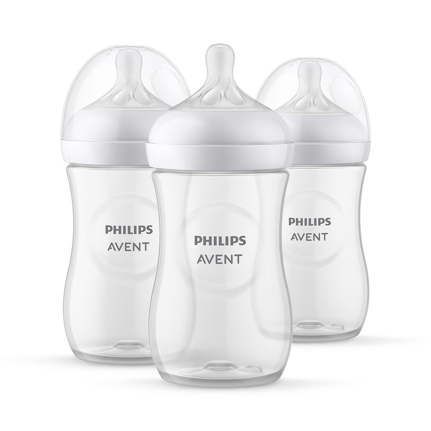 Philips Avent Natural Response baby bottles 3 pack 260ml, imported from the UK