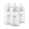 Philips Avent Natural Response baby bottles 3 pack 260ml, imported from the UK